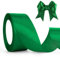 Schleifenband Grün 4cm 23M Geschenkband für Weihnachten, Hochzeit, Halloween, Geburtstag - Satinband, Dekoband, Stoffband zum Basteln und Geschenkverpackung - Seidenband Dunkelgrün