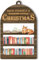 BlinkWishes Weihnachtsbuch-Ornament für Buchliebhaber, Leserurlaub, Bücherregal-Dekoration, literarisches Andenken, Weihnachtsdekoration, Geschenk für Bibliothekar, Nerd, Bücherwurm, Buchliebhaber