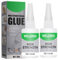 Super Glue,Oily Glue,2pcs Super Glue All Purpose,Universal Super Glue,Welding High-Strength Oily Glue,Instant Bonding Multifunctional Welding Glue,for Glass,Ceramic,Wood,DIY,Precise Repair