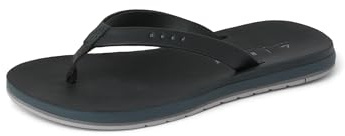 REEF Womens Ojai Classic Slim Sandal, Premium Leather, Soft Cushion Footbed, Durable Outsole, Black, 5.5 UK