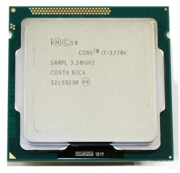 Processore CPU Core i7 3770K 3,5 GHz a 4 core 77 W LGA 1155