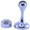 Latham's Hardware Magnetic Door Holder in Stainless Steel - Heavy Duty Door Catch Polished Chrome Finish - Option 1