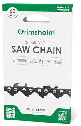Catena per motosega Premium Cut 60 DL, 1/4 .043/1.1mm