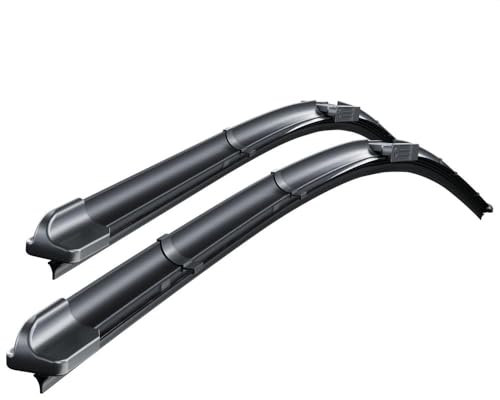 Mossa Escobillas limpiaparabrisas para la luna delantera adecuadas para Peugeot 308 CC (03.2009-2014) - escobillas plana Premium