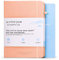 The Little Calm and Happy Dotted Notizbuch - 160 Seiten Hardcover Vegan Friendly Dotted Page Journal mit Bandverschluss, Lesezeichen und Einführungsanleitung für Journaling, Skizzieren und