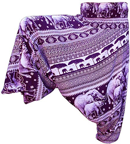 PANASIAM Aladin Pants, Chang v01, in Dark Purple L