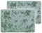 Schöner Wohnen Kollektion Badezimmerteppich 67x110 cm 2er Set – sehr Flauschige Badematte Mint – Deko Badezimmer Matte waschbar und rutschfest