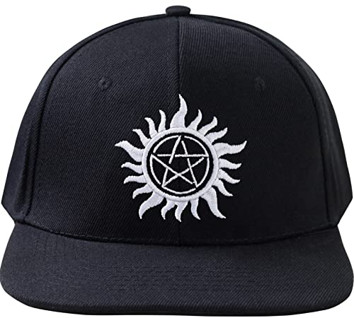 EXPRESS-STICKEREI Verstellbare Urban Basecap - Lustige Kappe mit Spruch Supernatural Cap Hochwertige Schildkappe - Baseball Kappe - Snapback Kappe mit Verschluss - Einheitsgröße