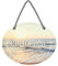 Ruhezone Hängeschild - Metallschild mit Kordel und Saugnapf - Dekoration für Strandkorb Badezimmer Garten Balkon Terrasse Eingang Lieblingsplatz Yogaraum Aufenthaltsraum Ruhezone - 18 cm x 12 cm