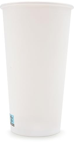 Wellsamed WELLSACUP 1000 Pappbecher 440 ml Weiß, geeignet für Heißgetränke, Coffee to Go, Business, Veranstaltungen, Party