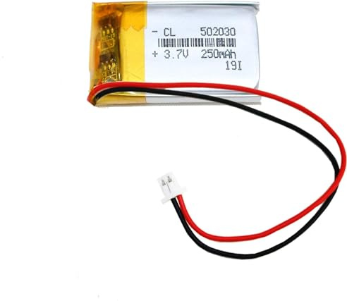 YUNIQUE Green-CLEAN-Power Lithium-Akku 3,7V 250mAh 502030 Schutzschaltung Wiederaufladbar Kompatibel Bluetooth TWS Headset Hohe Lebensdauer