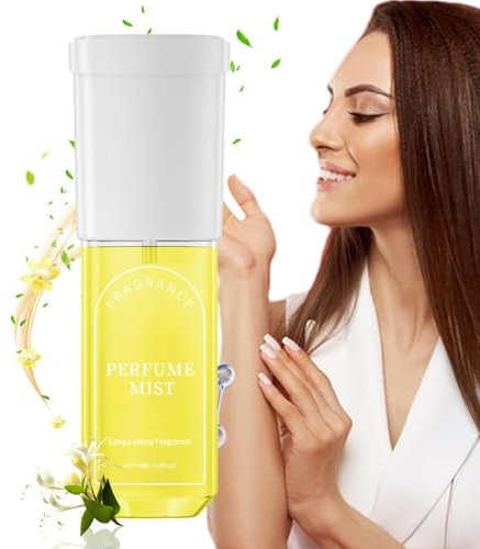 Perfume para mujeres: el cabello y el aerosol del cabello y el cuerpo de larga data | Elegante perfume de piel de 100 ml, fog de fragancia portátil, perfume refrescante y femenino para la vida cotidia