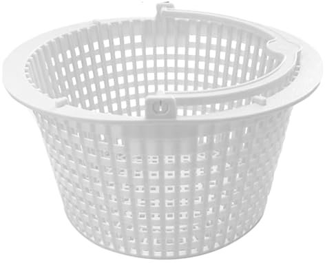 Panier de skimmer de 16 cm de diamètre - Panier filtrant pour piscine - Avec poignée pour un retrait facile pour éviter blocage du filtre - Facile à nettoyer - Durable