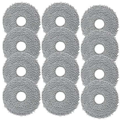 Panno For Mocio, Compatibile Con Xiaomi, B101CN X10+ S10+, Compatibile Con Dreame, S10 Pro L10S Ultra X10 / Omni Mop 2, C102CN, Ricambi For Aspirapolvere Robot(12PCS)