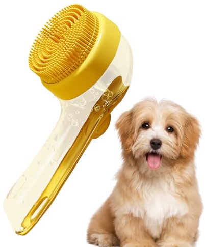 Hundeshampoo-Bürste - und Kurzhaar Reinigungsspray-Conditioner