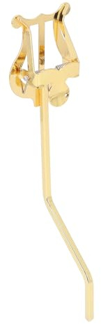 WALFRONT Saxophon-Notenklammer, Notenhalter aus Legierung mit Stabilem Griff für Alt- und Tenorsaxophone