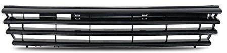 Kühlergrill Sportgrill Gitter Grid Front Grill ohne Emblem Schwarz