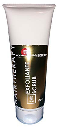 Kopfhaut-Peeling - KAMI Scrub bei Haarausfall, Schuppen, für verbessertes Haarwachstum, für gesunde, volle und glänzende Haare. Ideal vor Microneedling der Kopfhaut - 200 ml