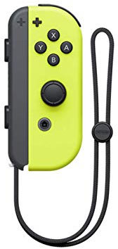 Mando inalámbrico Nintendo Switch Joy Con amarillo neón (derecha)