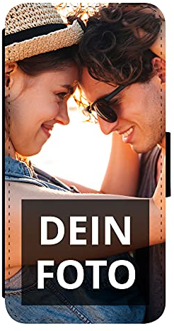 PhotoFancy Handyhülle Samsung Galaxy® A50 Handyhülle mit eigenem Foto Bedrucken – Smartphone Case als personalisierte Schutzhülle (Flipcase)