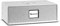 AUNA Simpfy – Kabelloser Lautsprecher, Tuner für Internet/DAB+/FM, Bluetooth-Funktion, HCC-Display: 2,8 Zoll (6,1 cm) LCD-Farbdisplay, UNDOK-App-Steuerung, AUX-Eingang, Line-Ausgang, USB-Port, Weiß