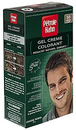 Petrole Hahn Haarfarbe Nr. 50, helles Kastanienbraun, 2 Stück