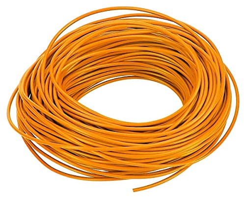 100 Meter Lapp 0050009 Ölflex Heat 180 SiF Silikonleitung 1mm² orange I Aderleitung temperaturbeständig -50 bis +180 Grad Celsius I kältebeständig I halogenfrei