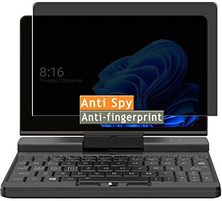 Vaxson Privacy Screen Protector, compatible with ONE NETBOOK A1 Pro 7, Anti Spy Guard Film Protectors Sticker [NOT Tempered Glass]