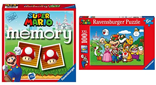 Ravensburger 20827 Super Mario Brothers Not Aplicable, bunt Kinderpuzzle - 12992 Super Mario Fun - Puzzle für Kinder ab 6 Jahren, mit 100 Teilen im XXL-Format