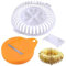 Fulenyi Fabricante Chips | Juego para Hacer Chips Frutas, Verduras y Patatas para microondas,Bandeja Chips para Hornear, Herramienta para Hornear en el hogar para Hacer Papas