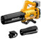 Soffiatore elettrico senza fili per De-Walt 20 V max batteria, 480 CFM con motore brushless, bloccabile per mantenere velocità fino a 130 MPH, soffiatore portatile per spazzaneve, cura del prato,