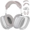 [4 in 1] Silikon-Schutzhülle für AirPods Max, klare TPU-Ohrpolster-Abdeckung/Ohrmuschelabdeckung/Kopfbandabdeckungen für AirPods Max, Zubehör Silikon-Schutz für Apple AirPod Max New USB-C (2024