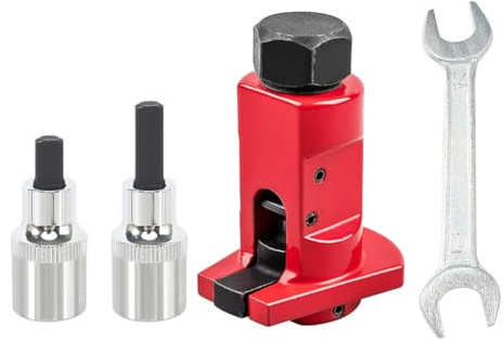 Hitopin 4 Pieces Wheel Bearing Shock Absorber Tool, Universal Insert Shock Absorber Tool, Universal Insert Wheel Bearing Tools, Spreader Wheel Bearing Housing, for Removal Strut