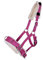 Kappzaum Halfter Nylonhalfter Longierhalfter QHP 4 Farben und 4 Grössen Größe Pony, Farbe Fuchsia