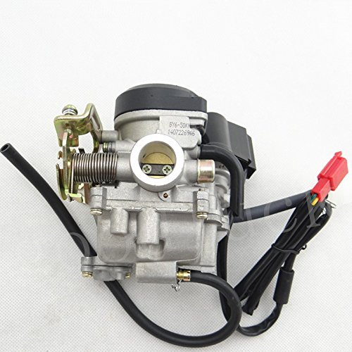 HuoPu Carburateur pour scooter chinois 4 temps GY6 49cc 50cc 139QMB Taotao Kymco