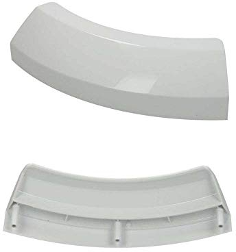 Find A Spare Replacement White Door Handle For Bosch Tumble Dryer WTE, WTS, WTV Series