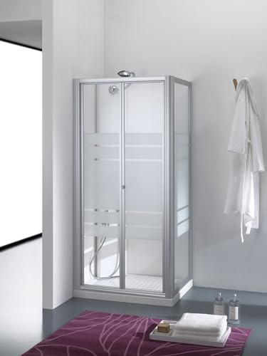 Duschkabine Boreas 70 weiß + Acryl