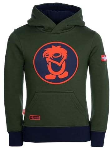 Trollkids Kids Troll Sweater 176, Forest Green