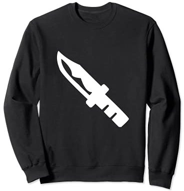 Dolchmesser Halloween Slasher Film Fan Sweatshirt