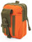 Long Keeper Wandern Hüfttasche - Kleine Molle Pouch Tactical Utility Gürteltasche, Outdoor Waist Pack, EDC Pocket Organizer Tasche mit Handy Holster für Radfahren Laufen Wandern (Orange)
