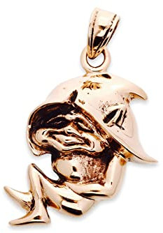 Windalf Kobold Schmuck Anhänger DOBBY 4 cm Hobbit Hochwertige Bronze