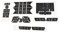 Autoradio-CD-Knopf-Aufkleber, Autoradio-Knopf-Aufkleber, Reparatur-Set, passend für Mercedes*Benz 2007–2014