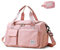 Piccola borsa da palestra da donna, borsone da viaggio con scomparto per scarpe, 01#Rosa, Gym Bag & Toiletry Bag, Borsa da palestra e borsa da toilette