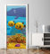 MyMaxxi - Tür bekleben mit Türtapete Türposter Türfolie Selbstklebend 90x200 Meeresboden mit Fischen - Tür verschönern Türaufkleber ? Türposter Türklebefolie Zeichnung Ozean blau