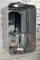 Livitat Kerzenhalter Metall Vintage Wandkerzenhalter mit Kerzenglas und Spiegel - Deko Kerzenständer Wandhalter Wandspiegel LV5084 (Silber)