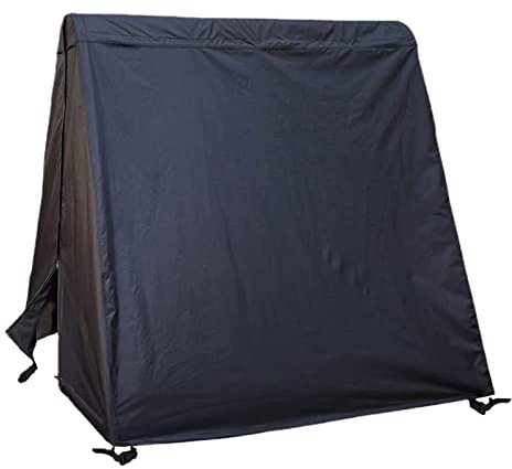 Hollywoodschaukel Schutzhülle Für Gartenschaukel 3-4 Sitzer, Wasserdicht Schutzhülle Strandkorb Winterfest für Gartenmöbel, Verandaabdeckung, wasserdicht