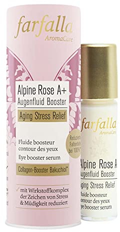 FARFALLA Aging Stress Relief, Alpine Rose A+, Augenfluid Booster, 10ml