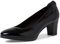 Tamaris Damen Pumps Leder Blockabsatz; BLACK PATENT/schwarz; 38 EU