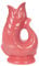 Gurgly Iconic Coral Glug Jug Large 28cm 1.4L – Fish Water Jug, Decorative Fish Vase, Ornament, Carafe
