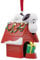 Hallmark Arachidi da collezione Snoopy su Doghouse Ornament, decorazione Snoopy, ornamento natalizio da appendere, regali per Natale, fumetti di arachidi
